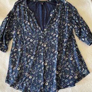 Lucky Brand paisley shirt